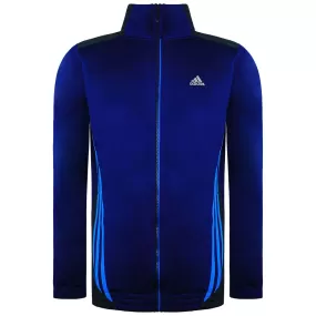 Adidas ClimaLite Mens Blue Track Jacket