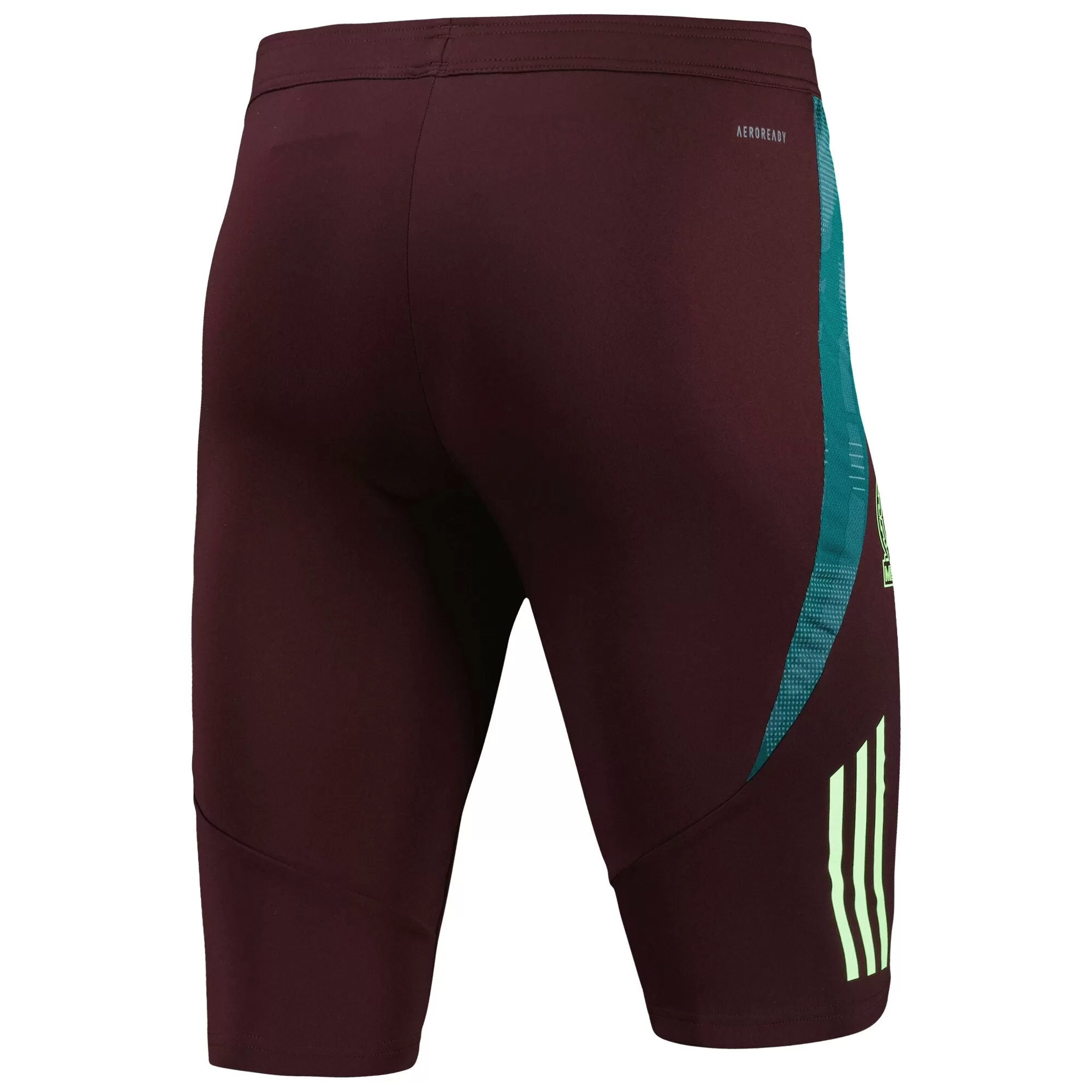 adidas Men's Mexico 2024 1/2 Training Pants Dark Burgundy