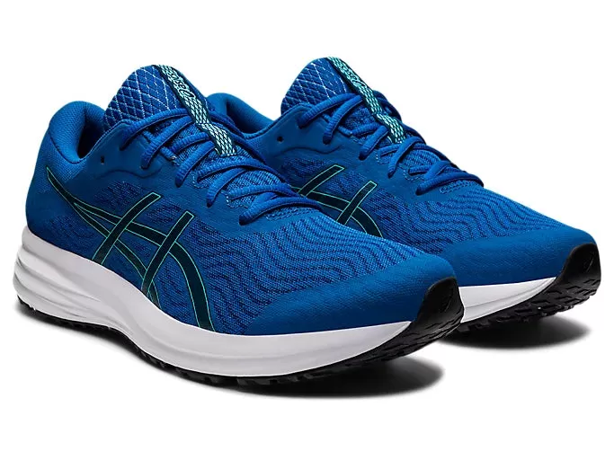 Asics Patriot 12 Men's Running Shoes - Lake Drive/Mako Blue