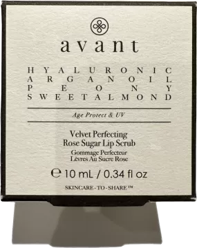 Avant Velvet Perfecting Rose Sugar Lip Scrub 10ml