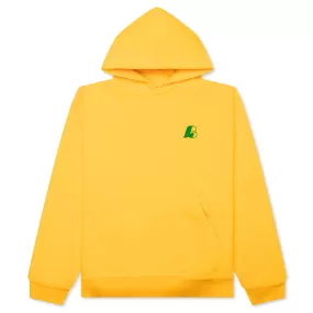 B Logo Hoodie - Yellow