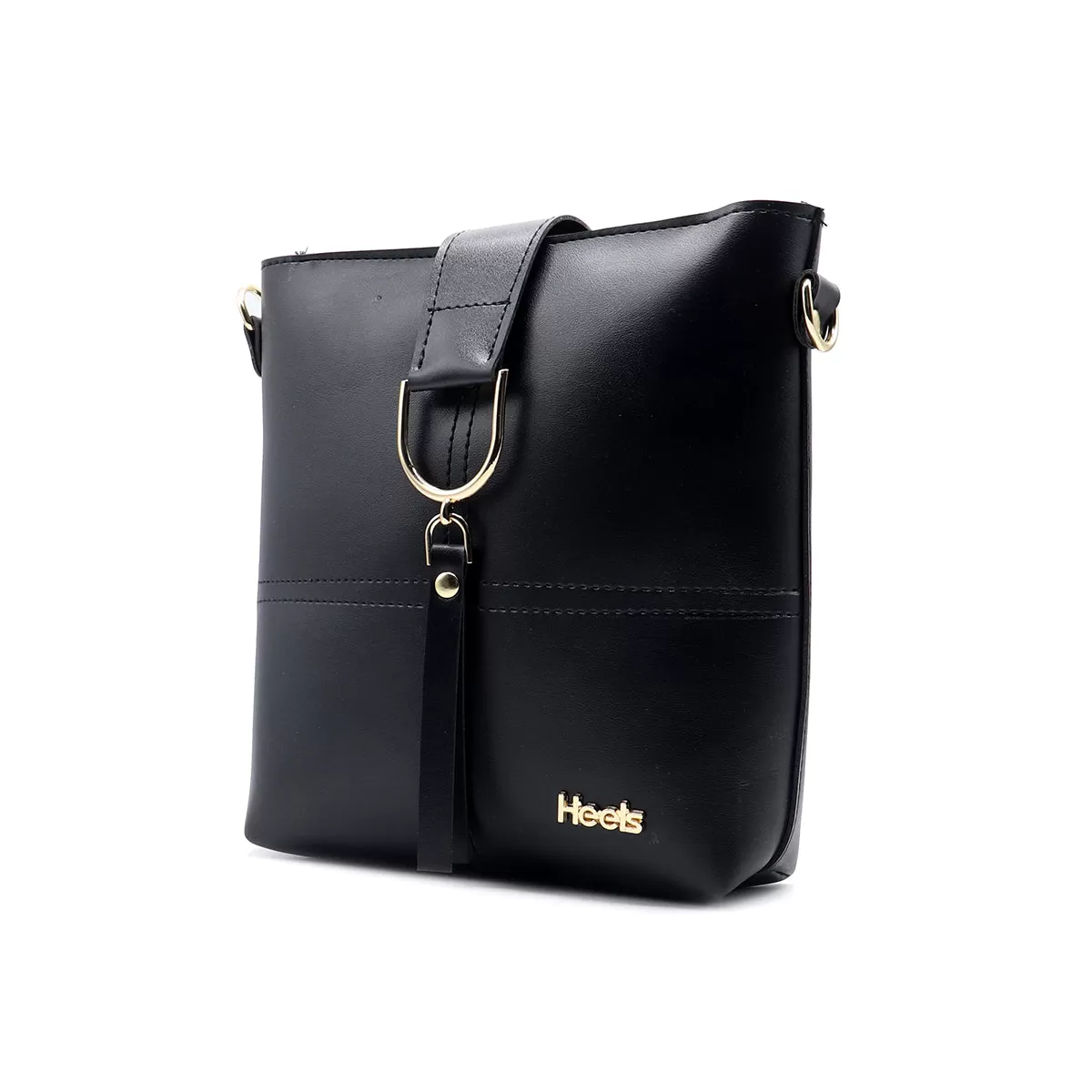 Black Casual Hand Bag P00P01171