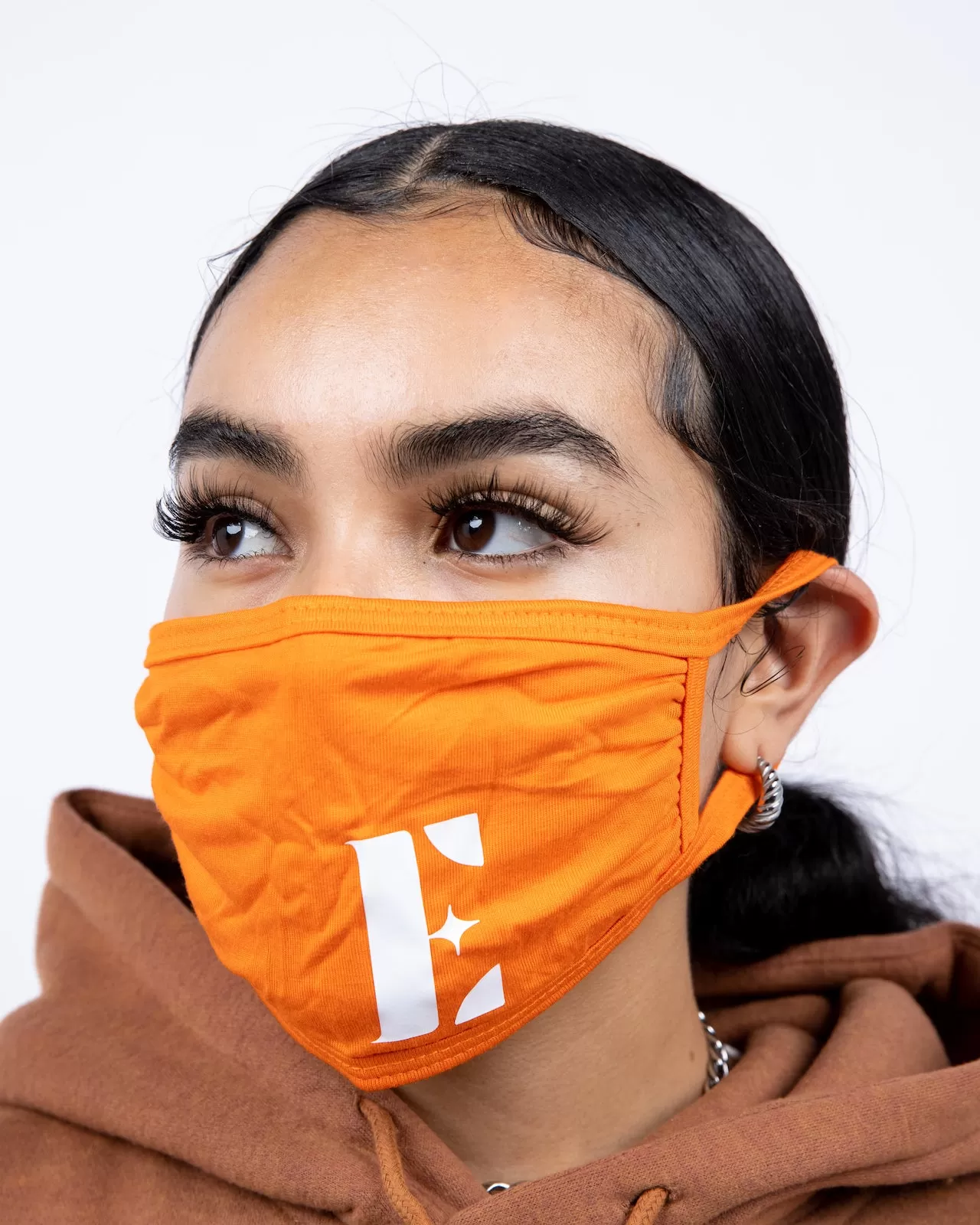 Burnt Orange Face Mask