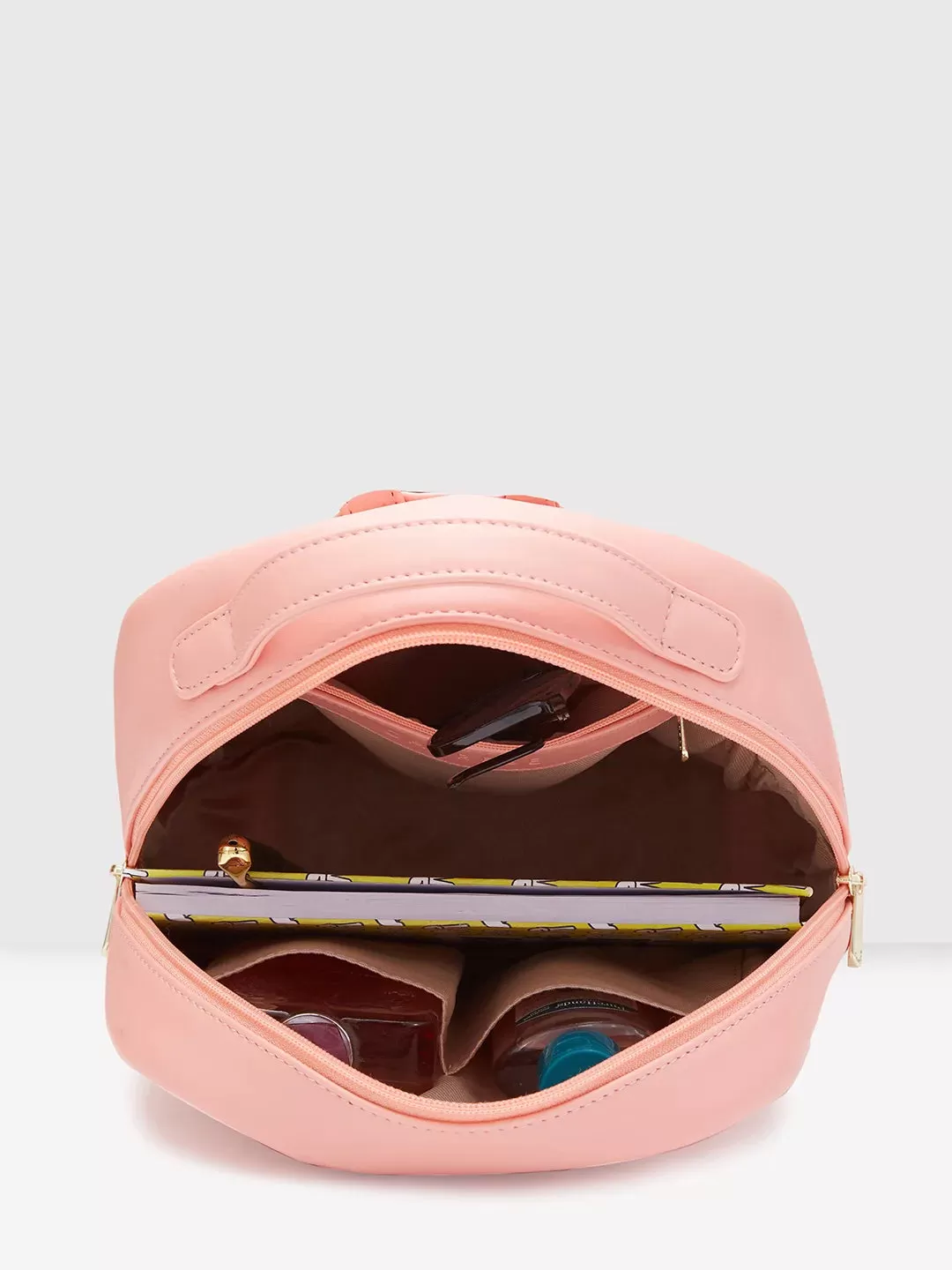 Caprese Dara Backpack Medium Pink