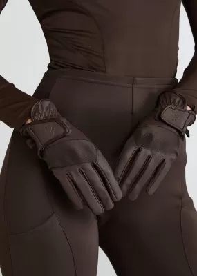 Chocolate Pro-grip Gloves