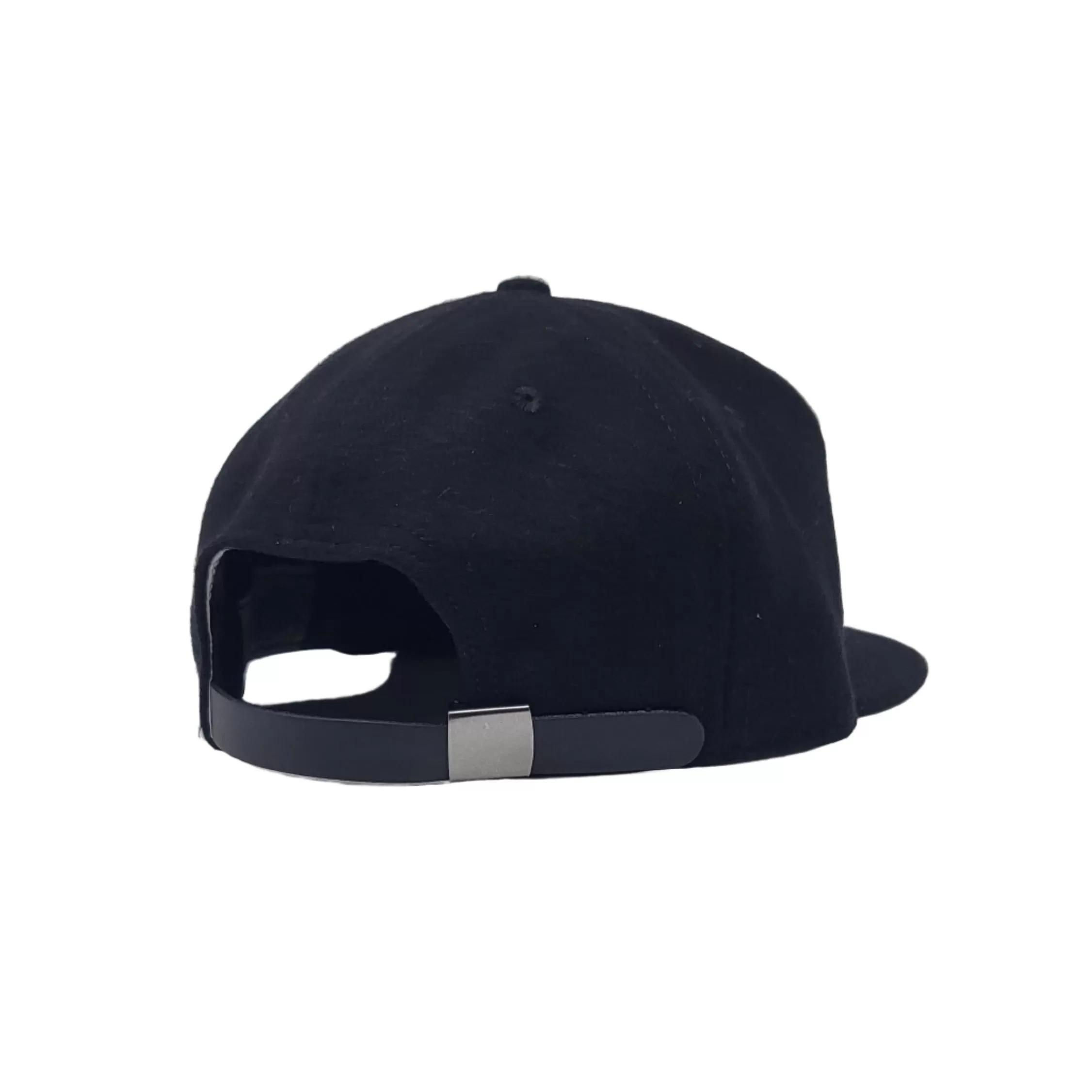 City Workshop Wings Logo Cap - Black/Black/Red Stitch