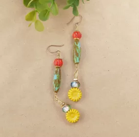 Colorful Dangling Boho Earrings