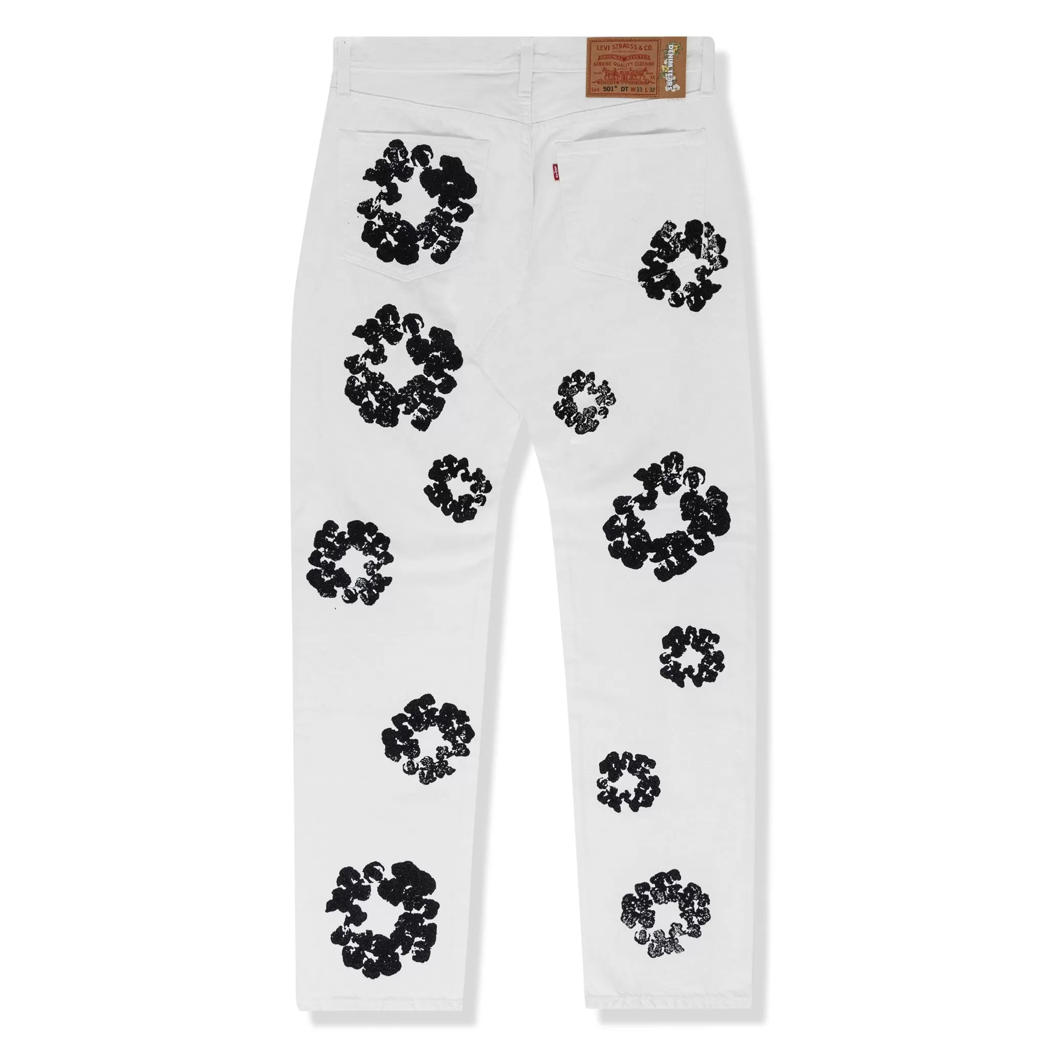 Denim Tears x Levi's Cotton Wreath Jeans White