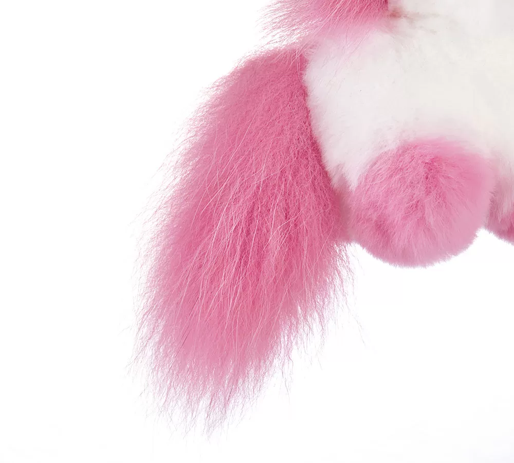 Fluffy Unicorn Keyring