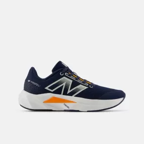 FuelCell Propel v5 Kid's Running Shoe -  NB Navy with Sun Glow and Grey Matter