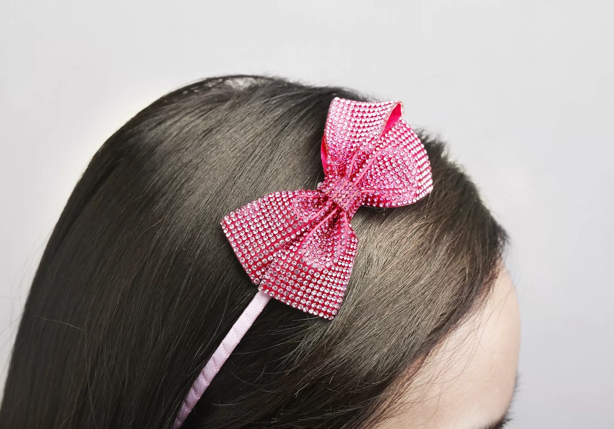 Girls Headband - Polka Dot Bow