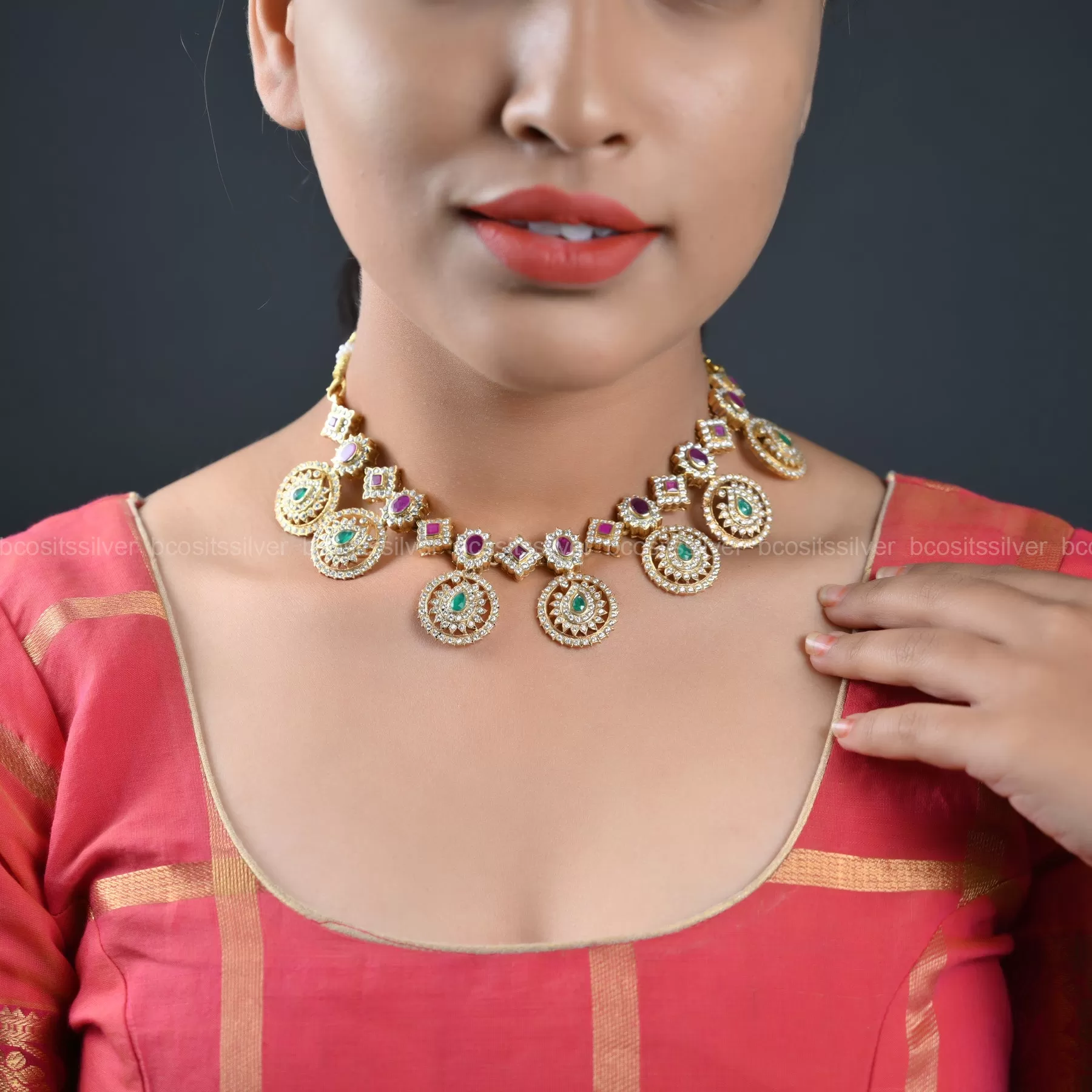 Gold Plated Neckpiece - 795