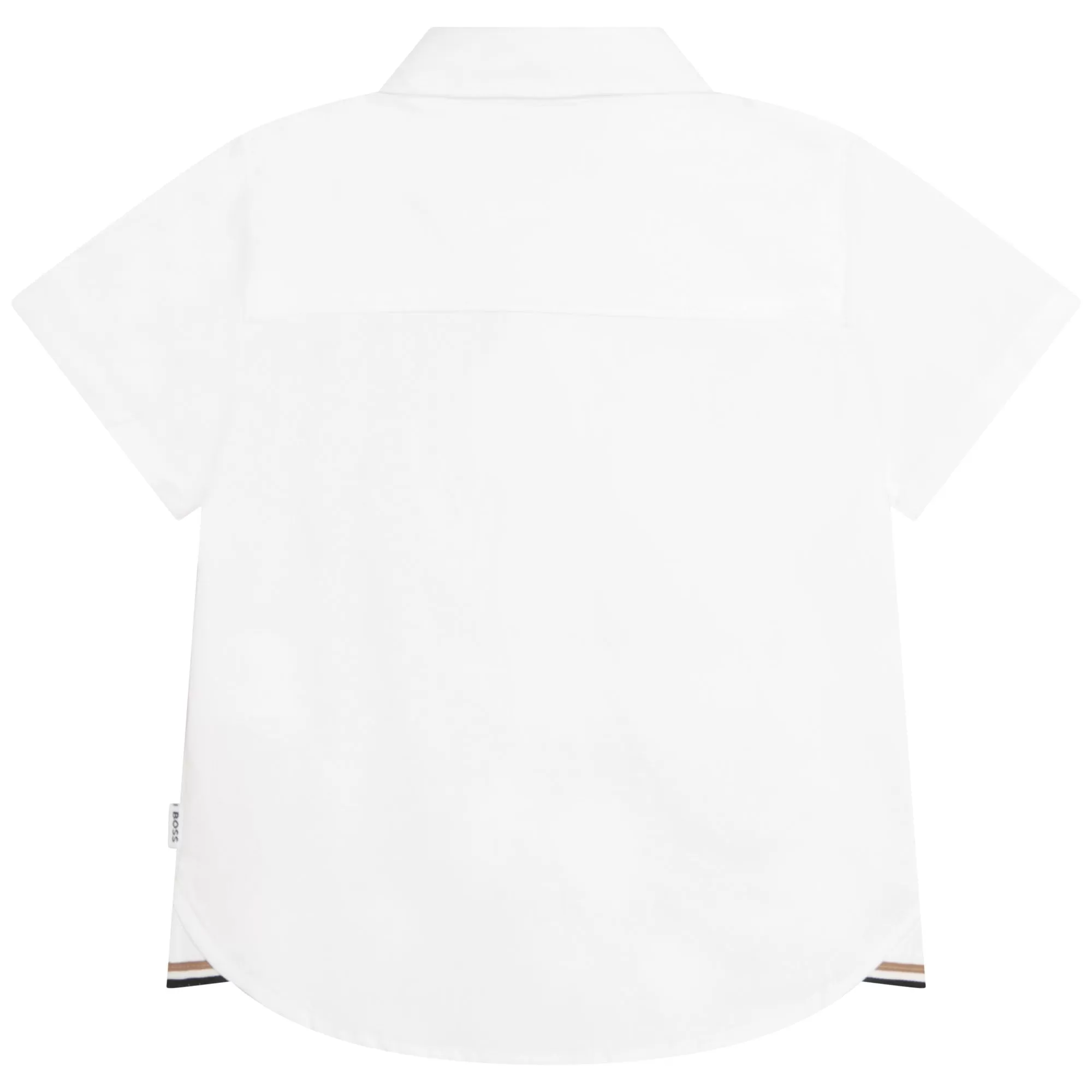 Hugo Boss Toddler Short Sleeve Dress Shirt_White J05982-10P