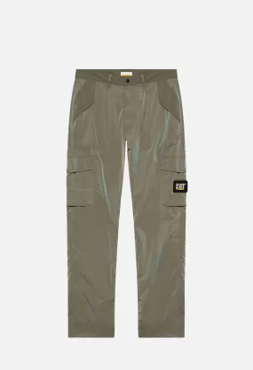 JE X CAT Iridescent Cargo Pant / Olive