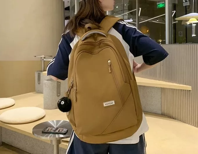 Junior High School Student Backpack Casual Travel Backpack 4237