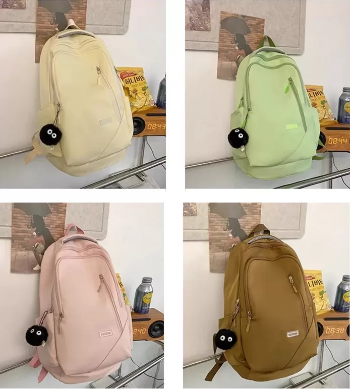 Junior High School Student Backpack Casual Travel Backpack 4237