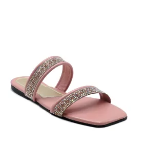 Light Pink Casual Slipper 000387