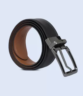 MA0502-BLK/Tan-P-Men Belt