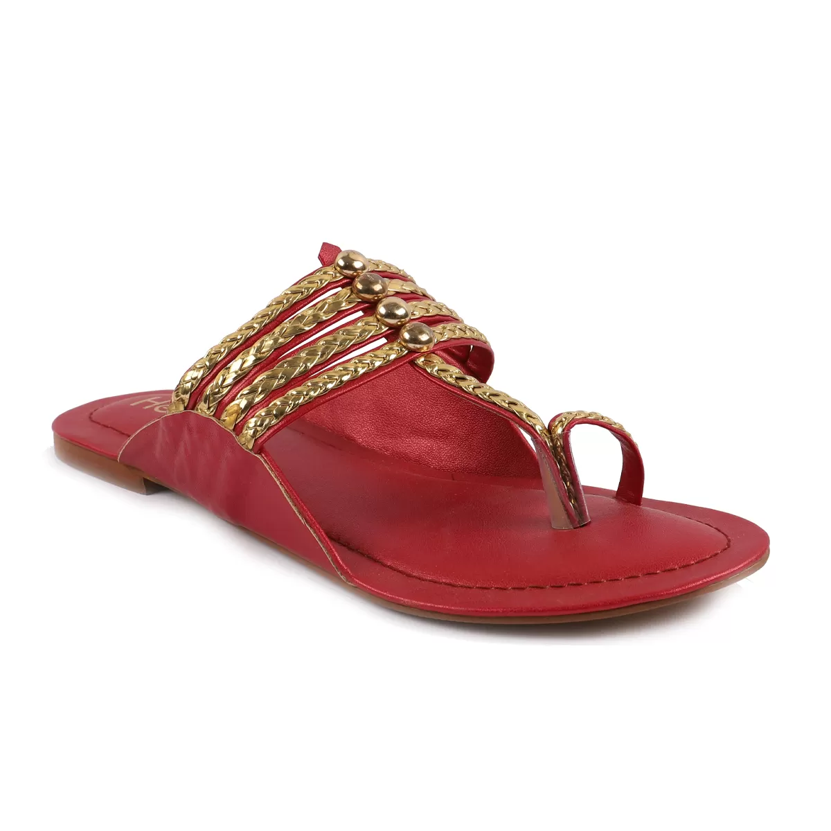 Maroon Casual Chappal 005679