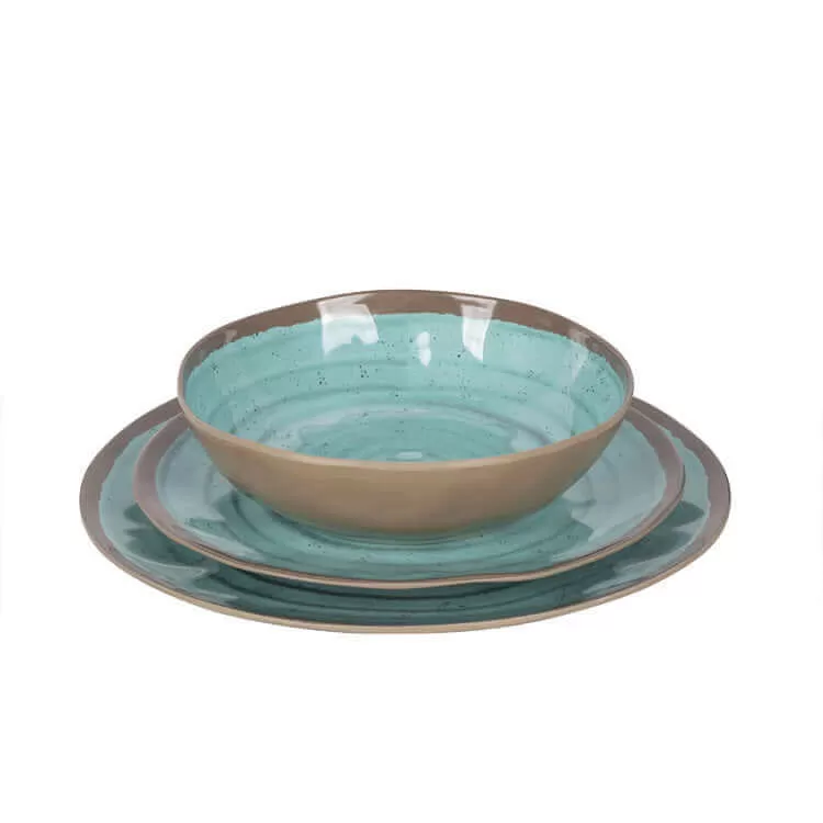 Melamine 12-Delig Servies Halo