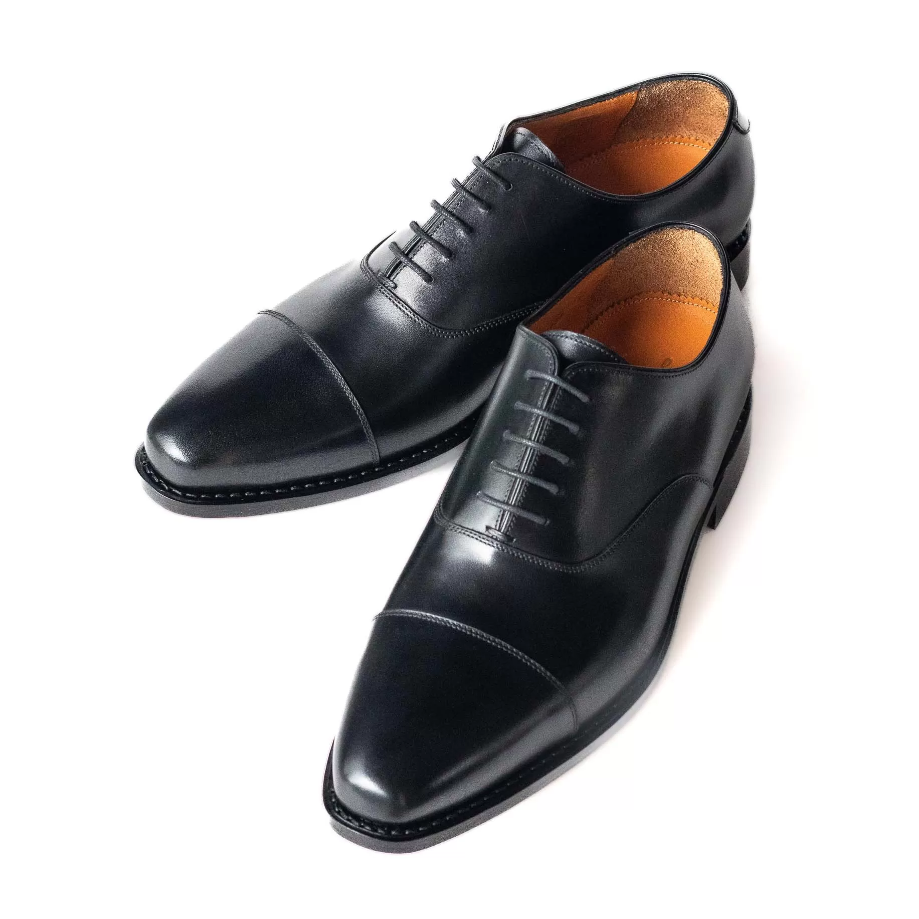 Men's Cap Toe Oxford / Black 98060