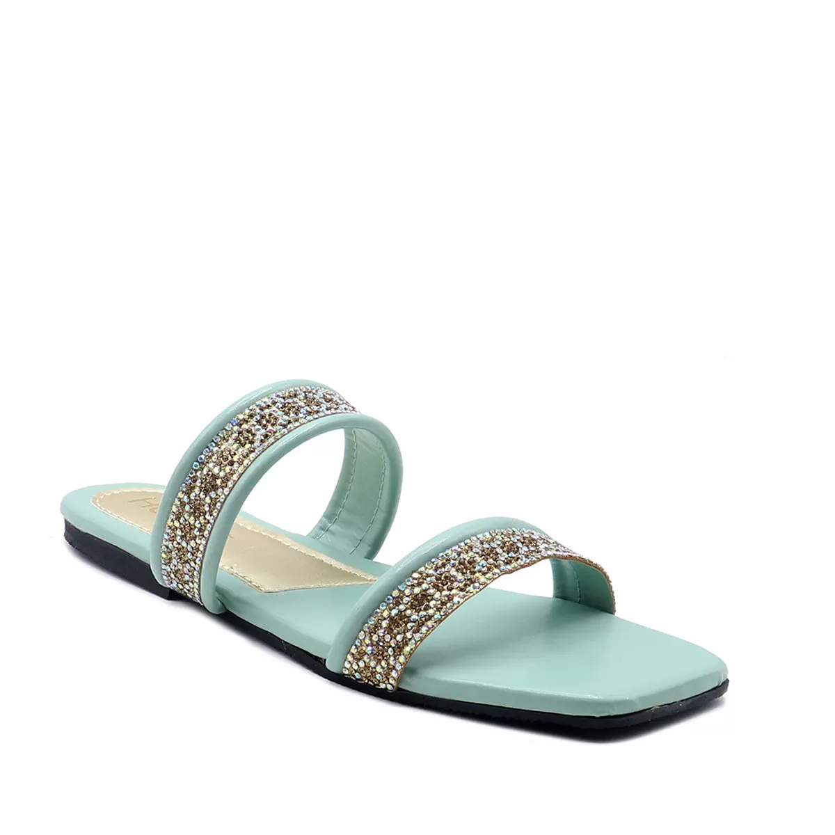 Mint Green Casual Slipper 000387