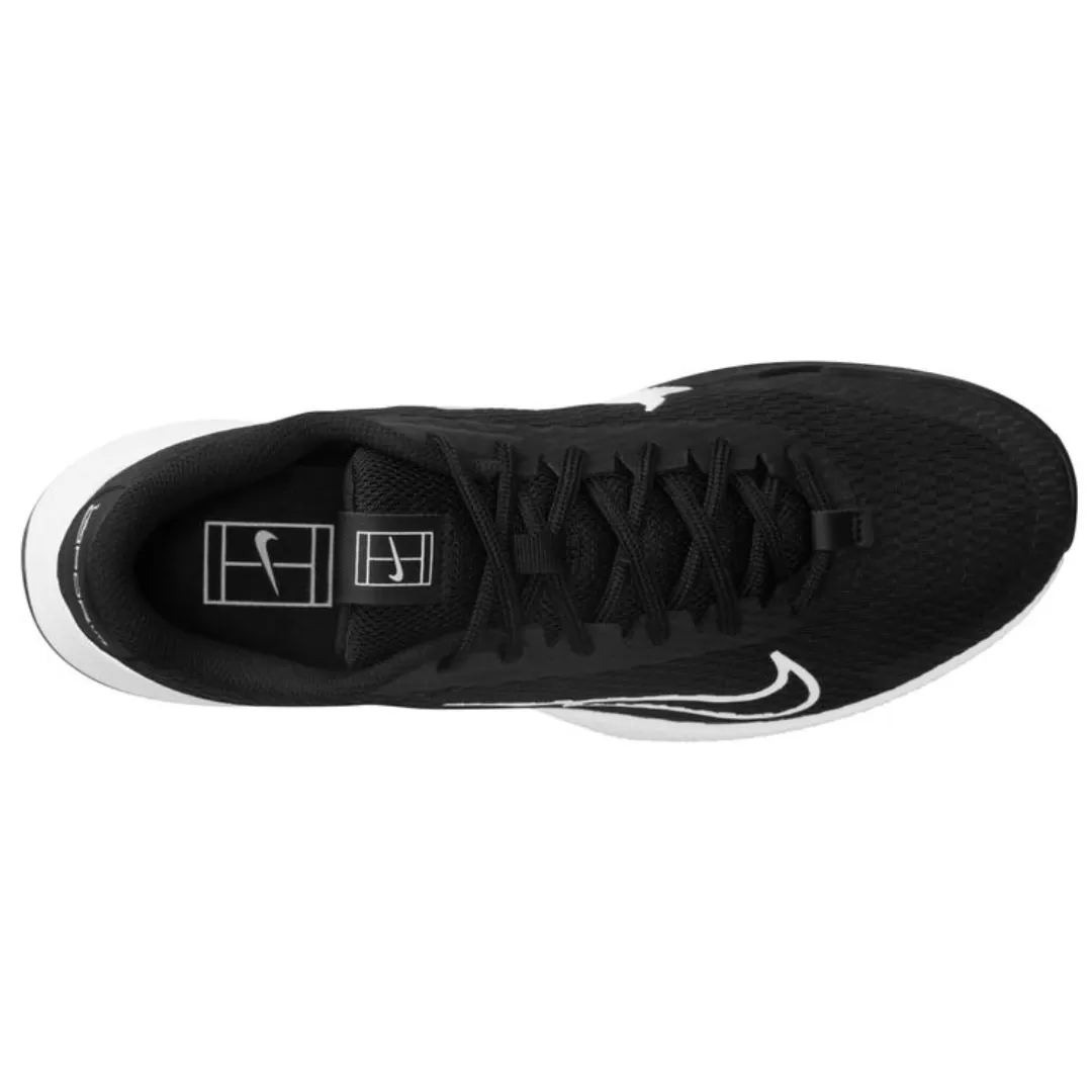 Nike Court Vapor Lite 2 Men's Hard Court Tennis Shoes - Black/White