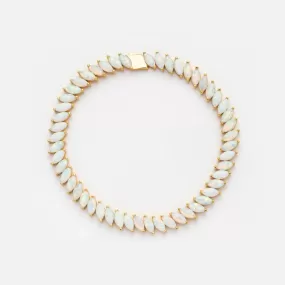 Opal Flare Tennis Bracelet