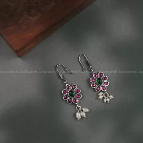 Oxidized Earring - 1096