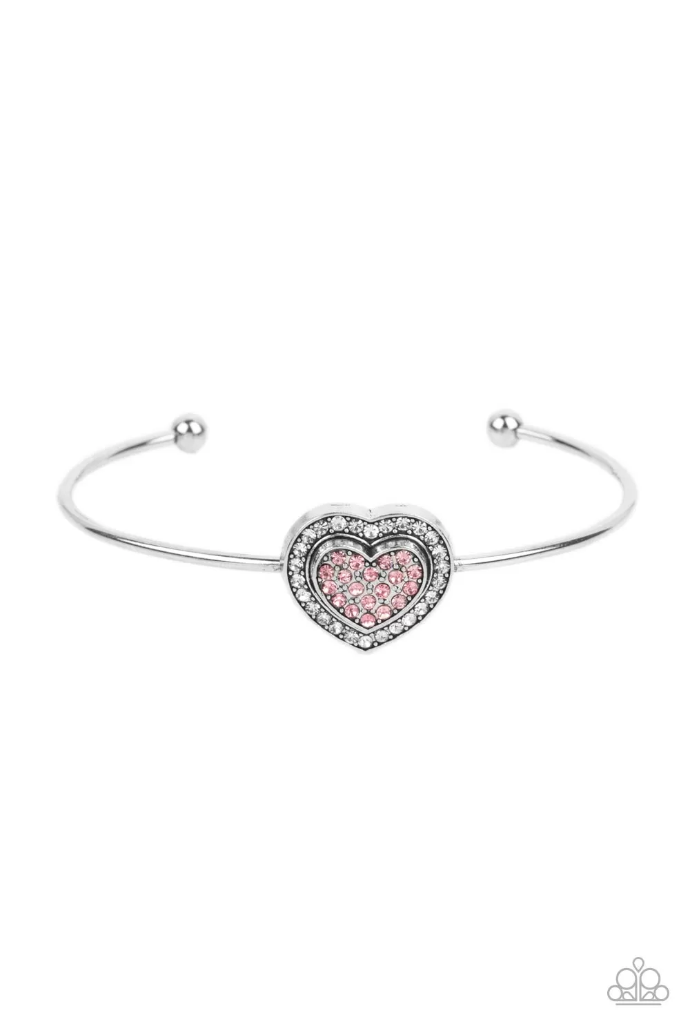 Paparazzi Accessories - Stunning Soulmates - Pink Bracelet