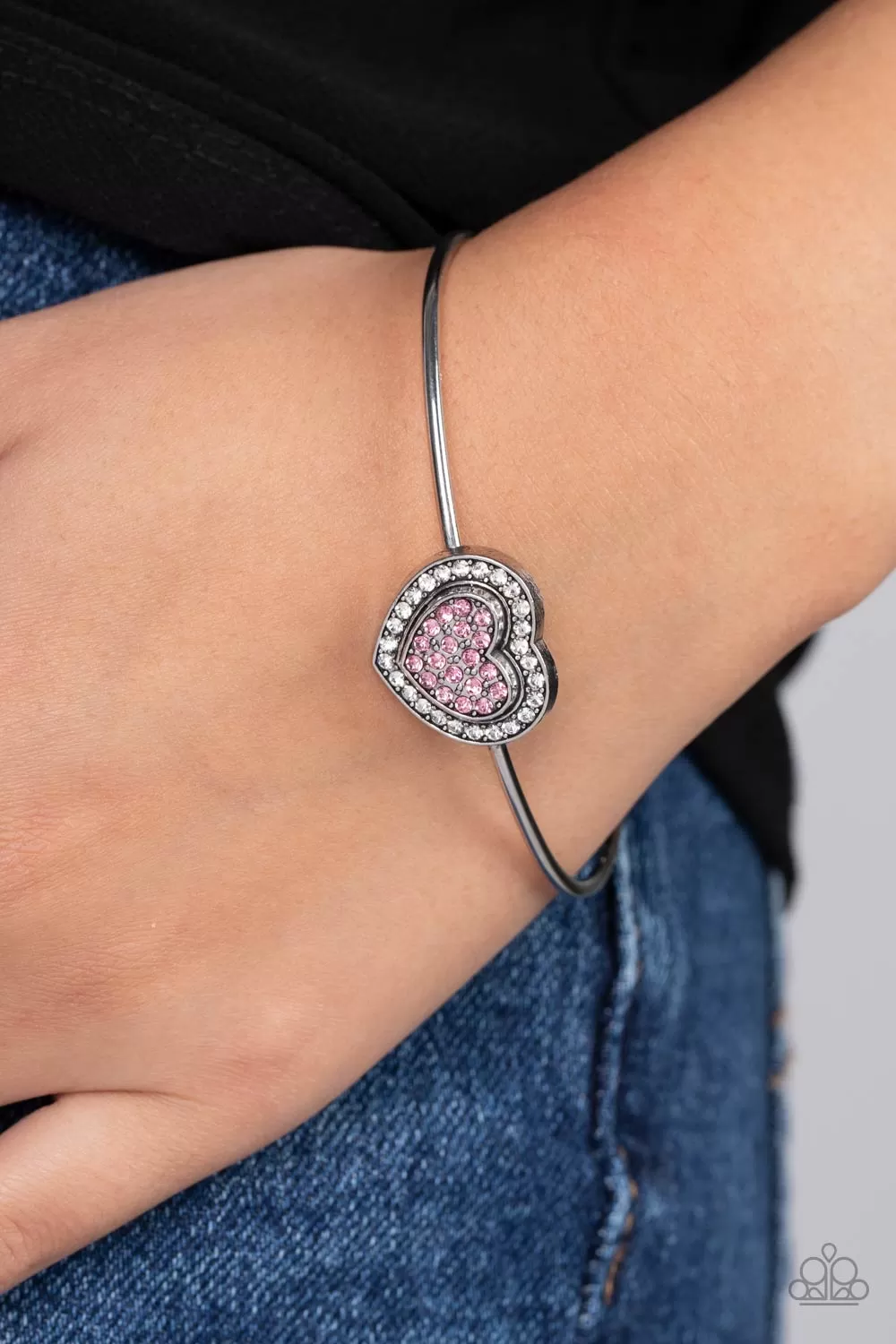 Paparazzi Accessories - Stunning Soulmates - Pink Bracelet