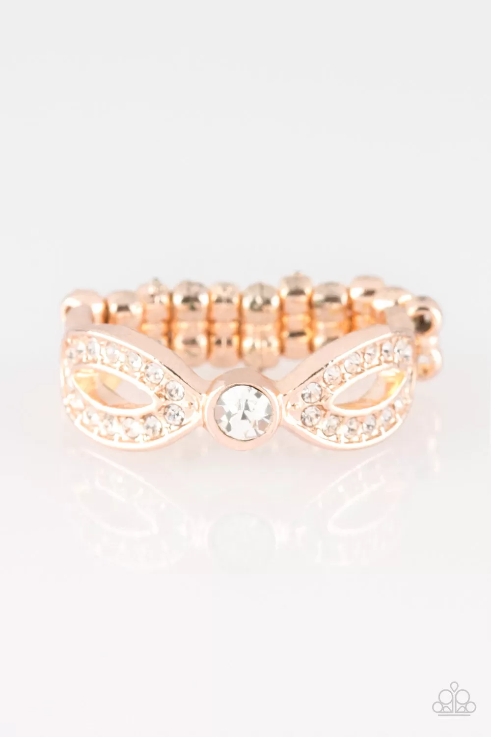 Paparazzi Extra Side Of Elegance - Rose Gold Ring