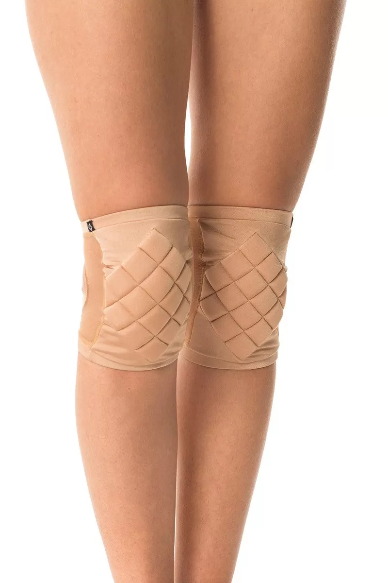 Poledancerka Mesh Kneepads - Nude 01 (with Pocket)