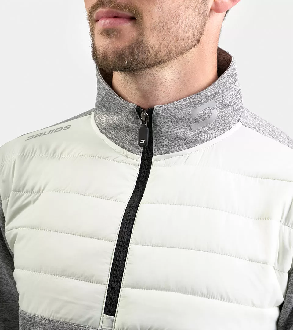 PRO TECH HYBRID MIDLAYER - GREY