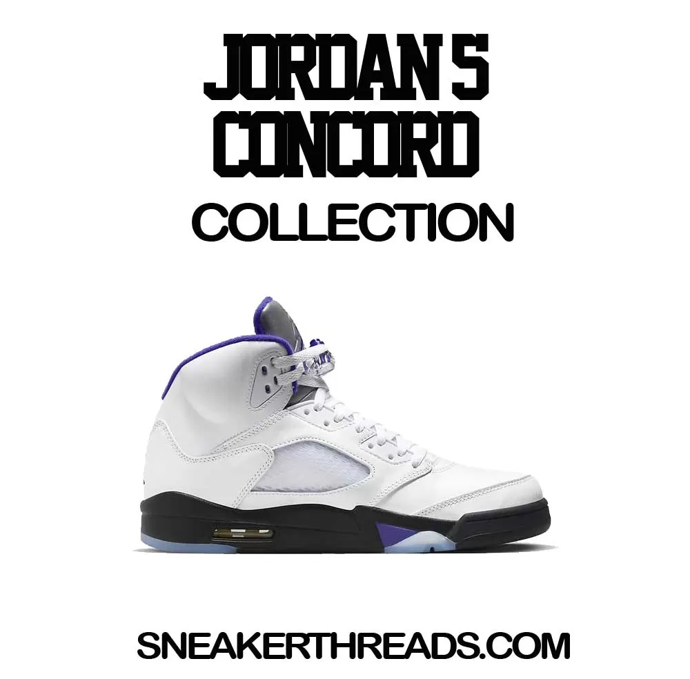 Retro 5 Concord Shirt - Killa Season - Black