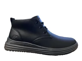 Skechers men's ankle boot Proven Termo 204670/BLK black 