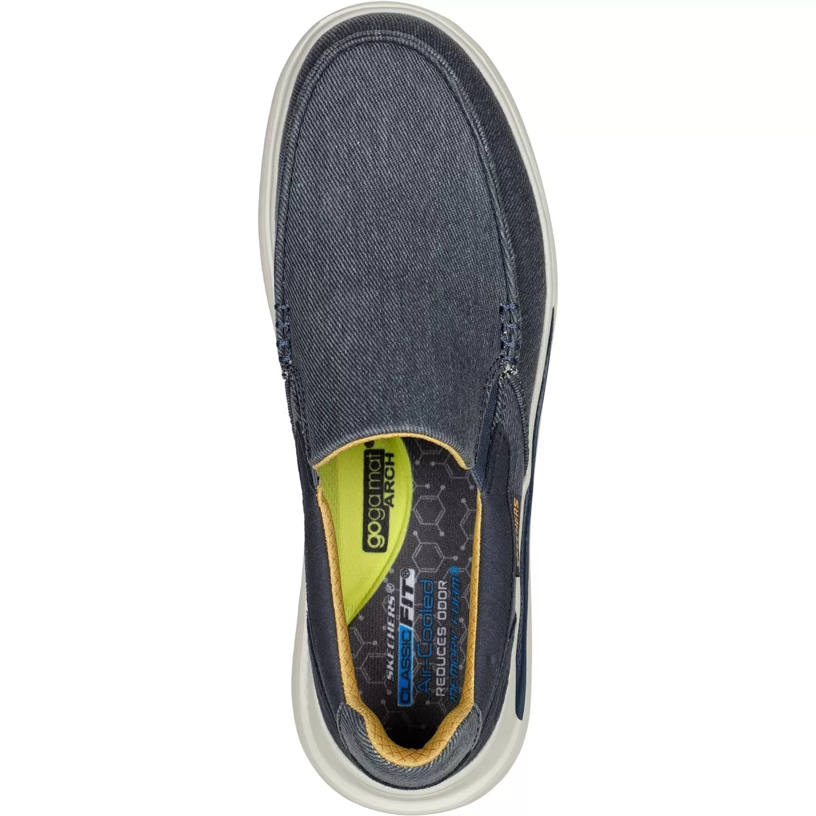 Skechers Proven Suttner 204785 Mens Slip On Canvas Shoe