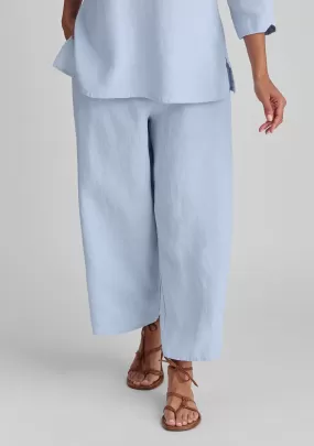 Sociable Flood - Wide Leg Linen Pants