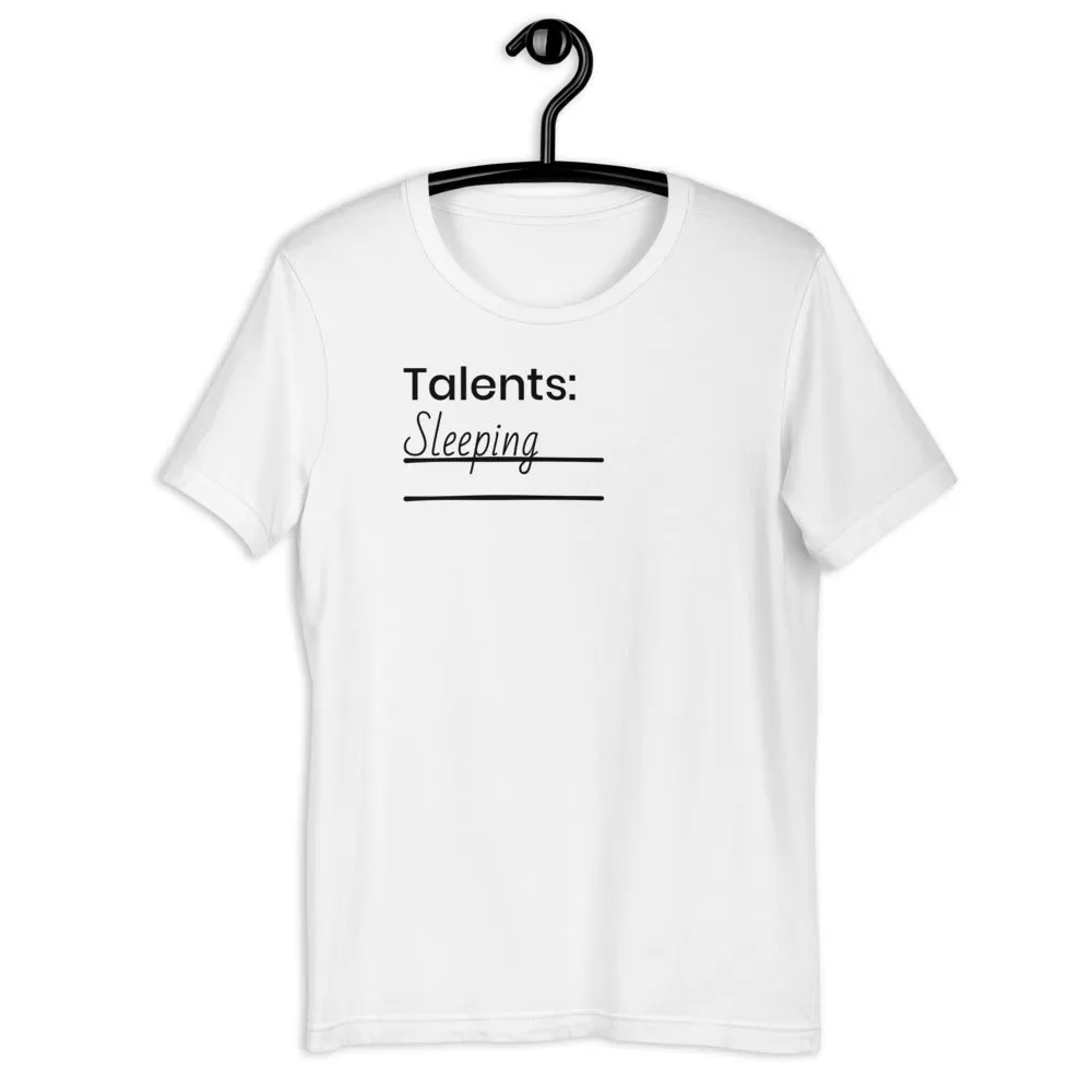 Talents: Sleeping - T-shirt met korte mouw