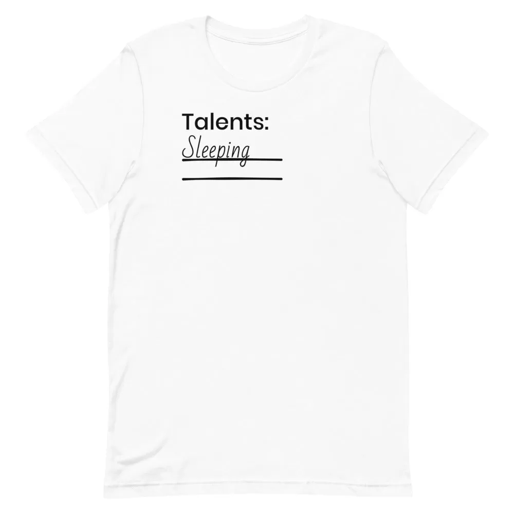 Talents: Sleeping - T-shirt met korte mouw