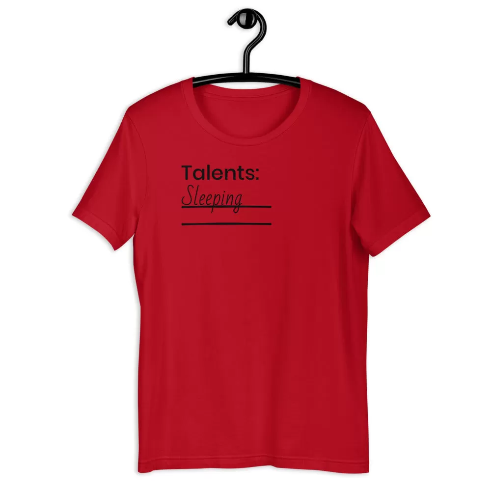 Talents: Sleeping - T-shirt met korte mouw