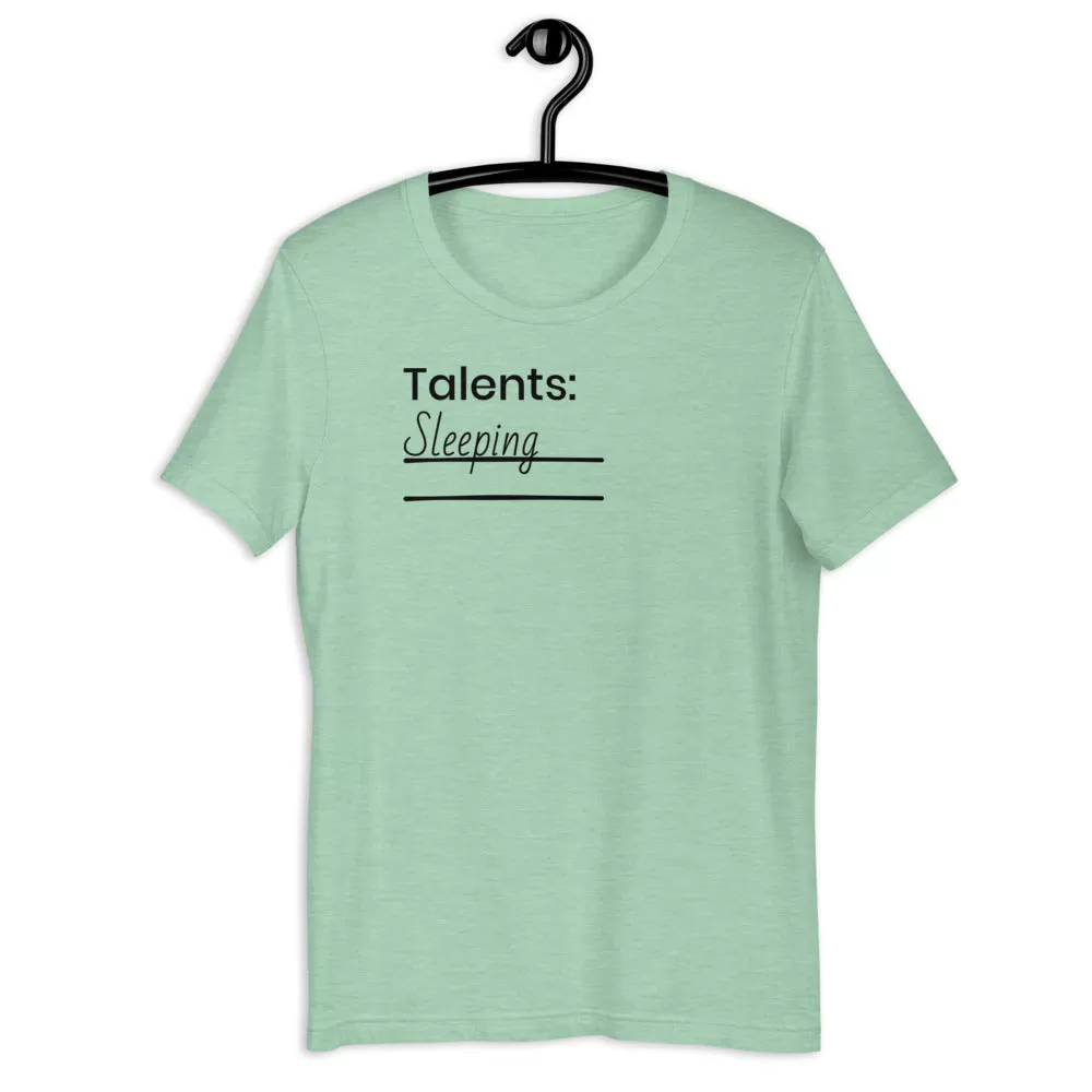 Talents: Sleeping - T-shirt met korte mouw