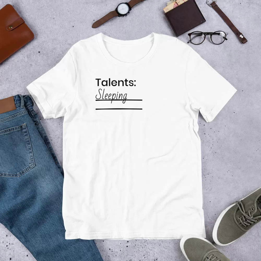 Talents: Sleeping - T-shirt met korte mouw