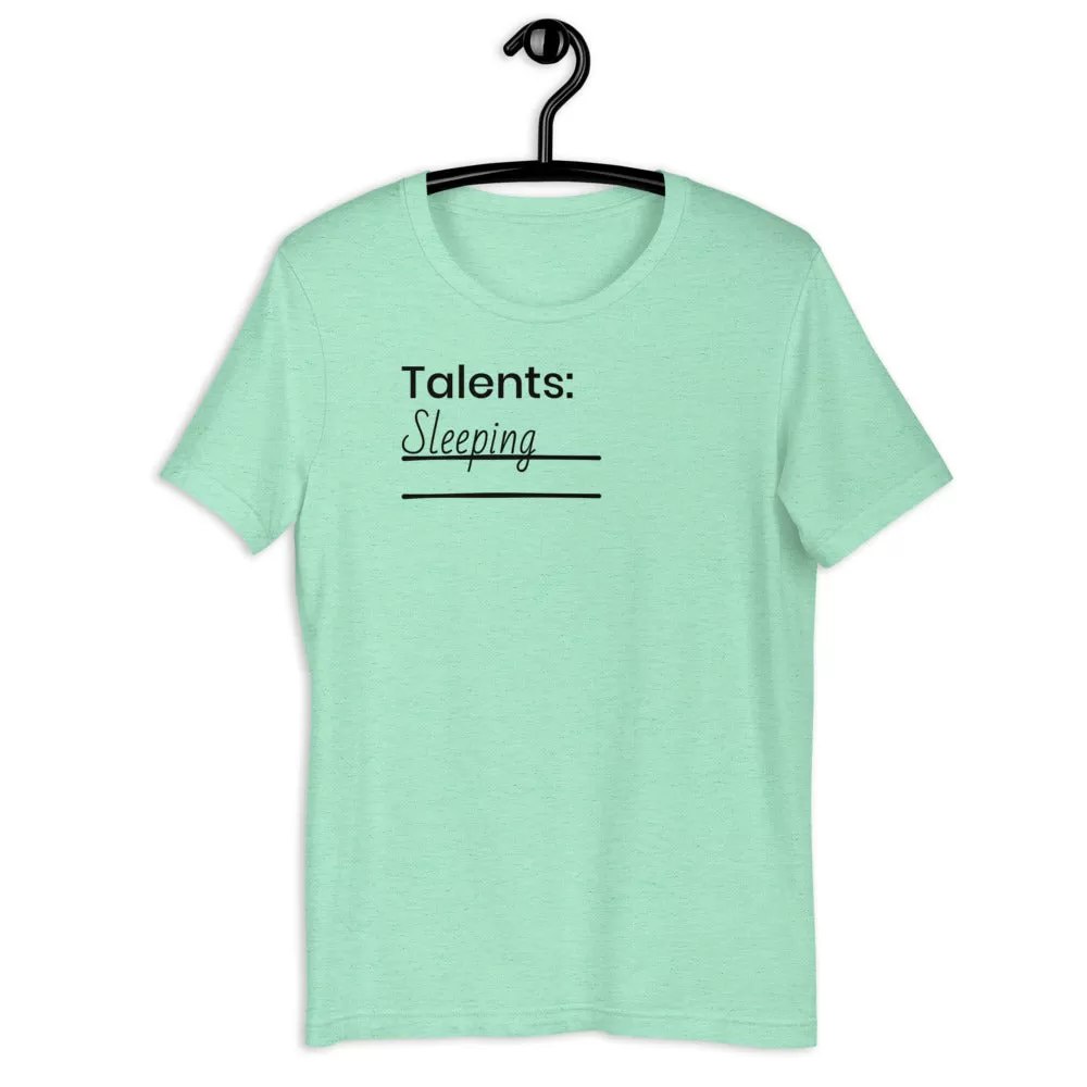 Talents: Sleeping - T-shirt met korte mouw