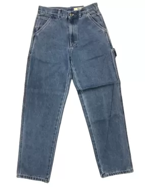 The Blue Skin Baggy Slim Workwear Jeans Trousers Command-B DNMB-66A blue 