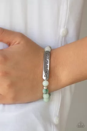 Trust Always Green-Bracelet