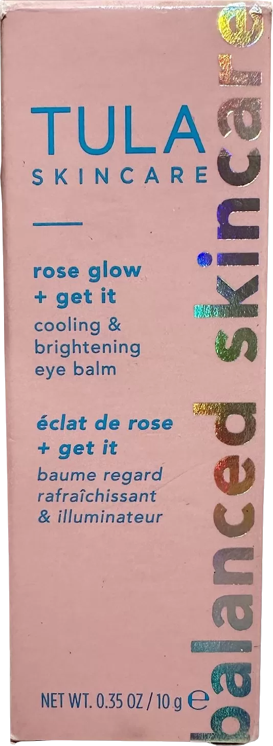 tula skincare Rose Glow   Get It Cooling & Brightening Eve Balm 10g