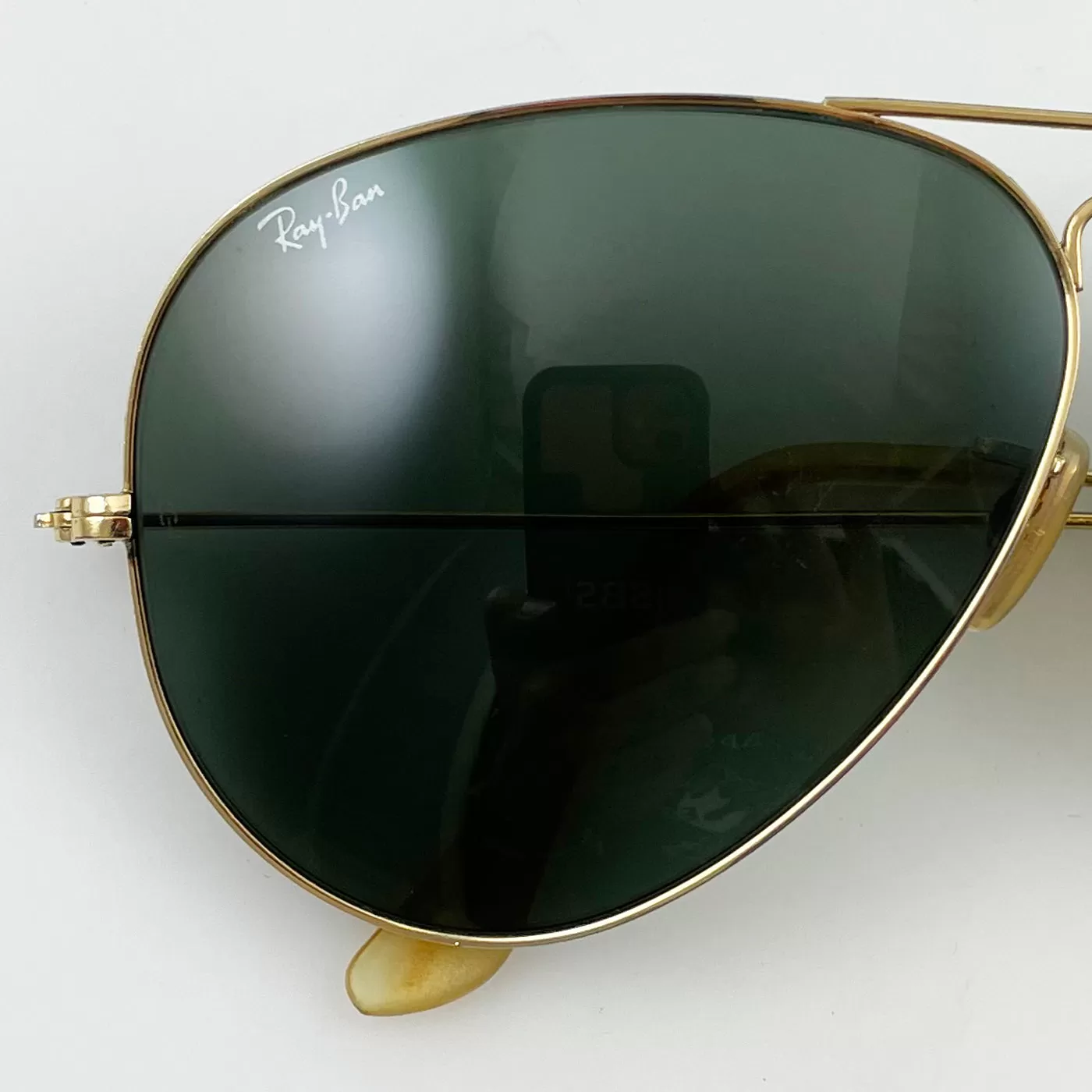 Vintage Gold Ray-Ban Aviator Sunglasses 1950's In Case BL 62mm G15