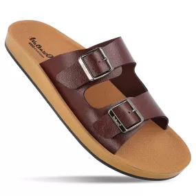 Walkaroo  Men Sandals  - WE1333 Brown