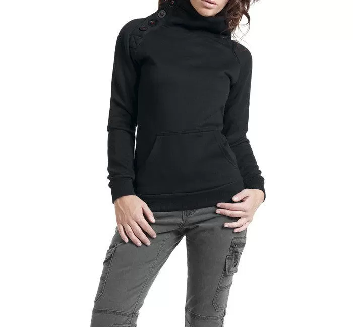 WealFeel Side Button Casual Sweatshirt